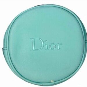 CHRISTIAN DIOR COSMETIC BAG, TIFFANY BLUE COLOR